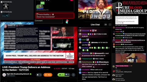 LIVE Cozy 24/7 Modern Day Revolutionary Tavern "The Pond" Christ-mas edition