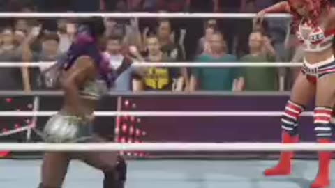 wwe 2k25 gameplay Athena signture and finsher move wwe wrestling