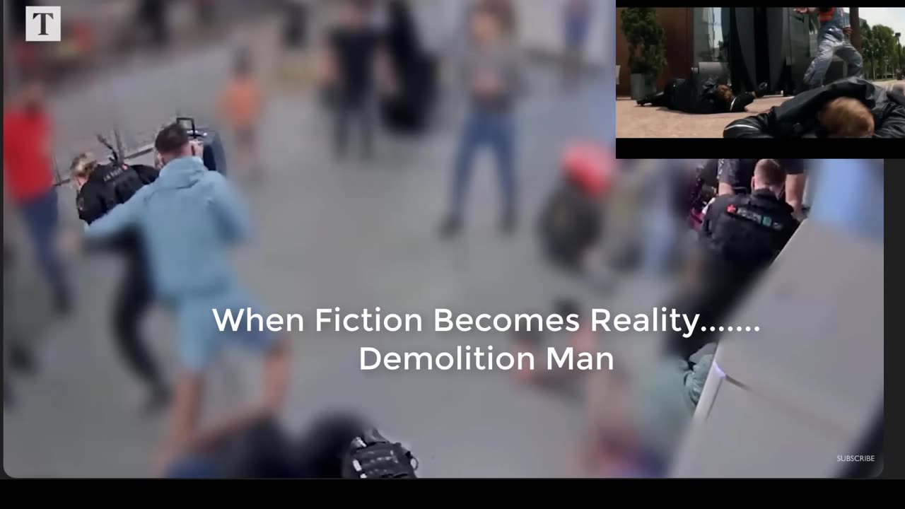 Manchester Airport Fight