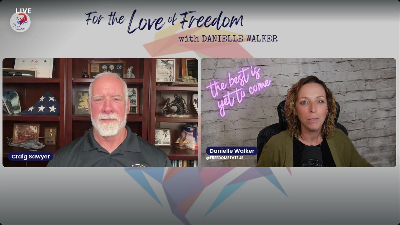 For the Love of Freedom: #8 Saving the Most Vulnerable w/ Craig "Sawman" Sawyer