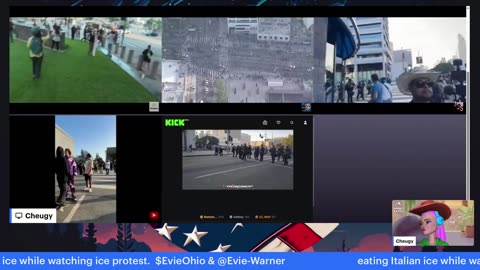ICE Protest Muli-View #LA #ICEProtest