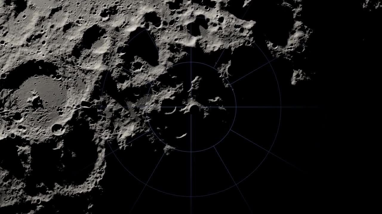 Tour of NASA Moon Rover South Pole Landing Site