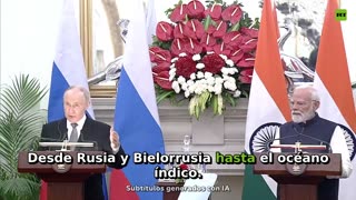 Putin sobre las nuevas rutas logísticas entre Rusia e India