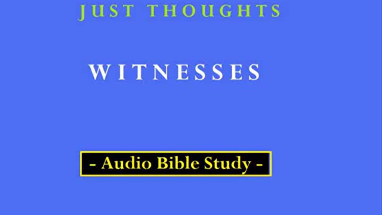 Just Thoughts - Witnesses (2012) Retro
