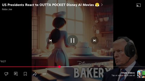 US Presidents React To Outta Pocket Disney AI Movies Part One 😤