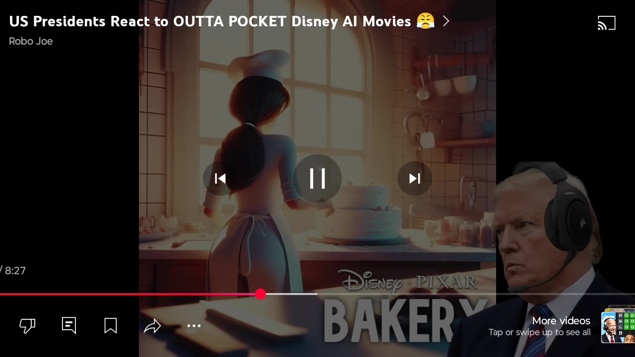 US Presidents React To Outta Pocket Disney AI Movies Part One 😤