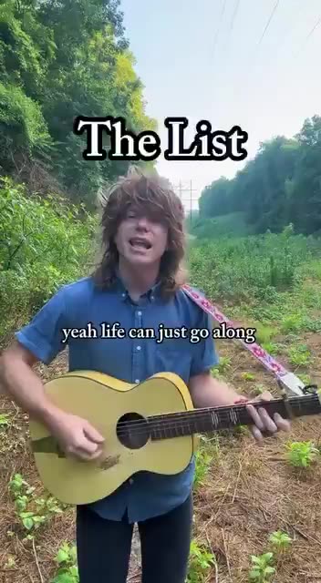 🎧ྀི♪⋆.✮ 'The List' ♫★🎸⋆｡