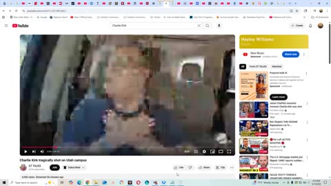 Breaking News Breaking News!!! Charlie Kirk shot/ All hell is breaking loose around the world!!!
