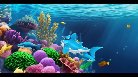 Baby Shark Bedtime Lullaby 🌙 | #SoothingSongsForKids #NurseryLullabies #SharkSleepSong
