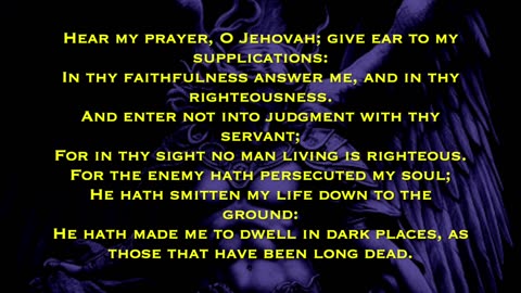 Psalms 143