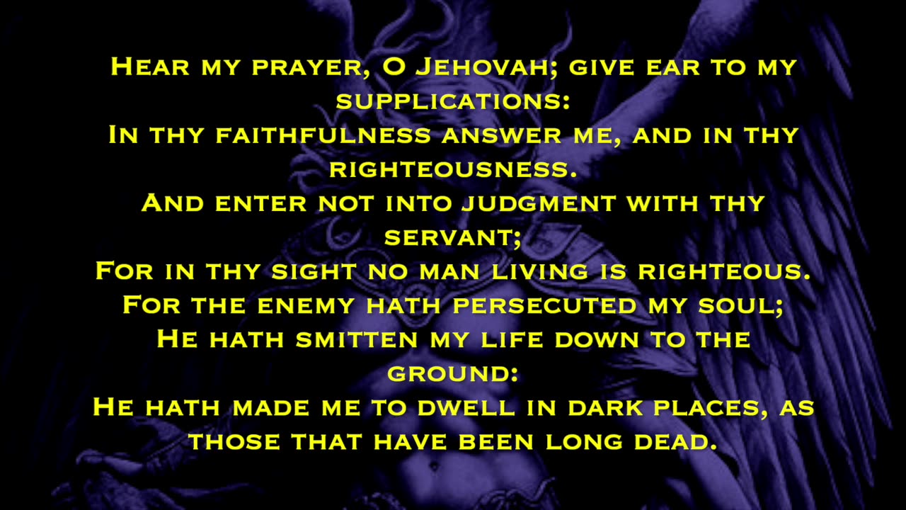 Psalms 143