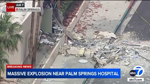 Examining the wreckage from the huge explosion near Palm first || Ronaldo Trumpo Jr.