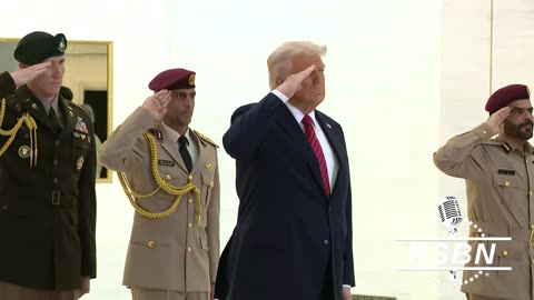 WATCH: President Trump Arrives at Amiri Diwan in Doha - 5/14/25