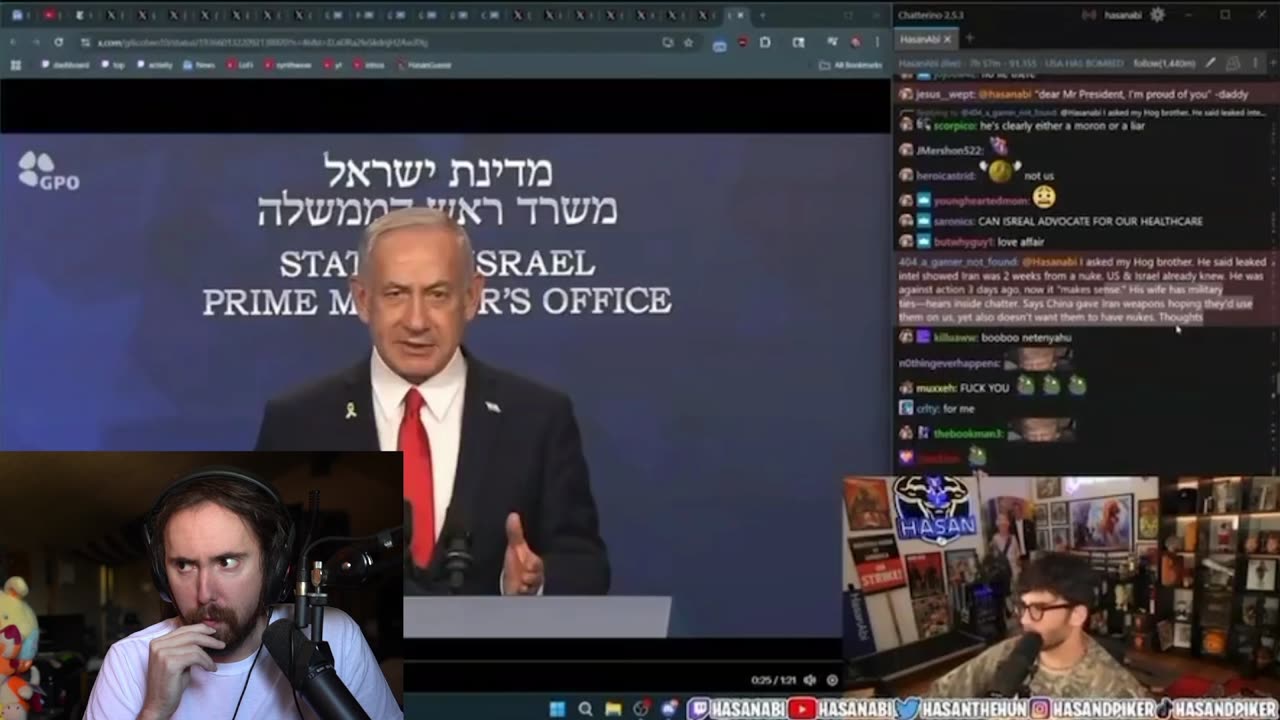 Hassan crashing out