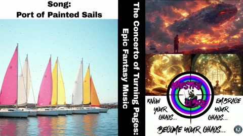Port of Painted Sails | Ambient Fantasy Harbor Music for Reading & Relaxation