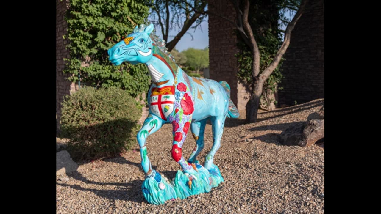Stay Optimistic presents Grazing Masterpieces: Exploring Horse Sculptures Across America. Part 2