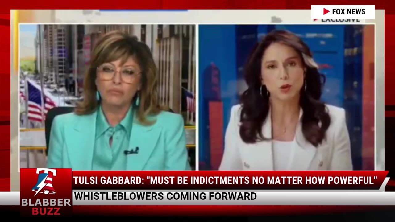 Tulsi Gabbard: "Must Be Indictments No Matter How Powerful"