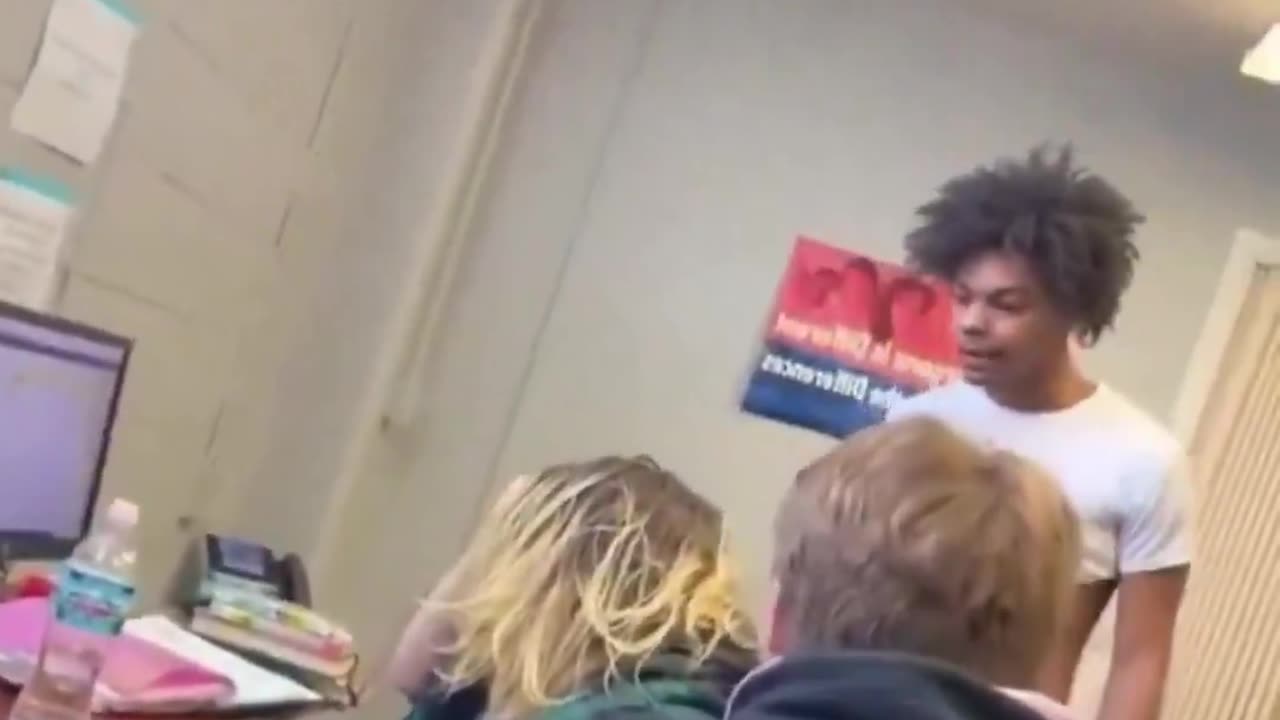 Another day another black man beating a white woman..