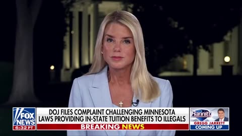 Pam Bondi WARNING to the Creator of ICE TRACKER App ~ with Hannity 6.30.25
