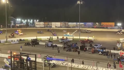 Skagit Speedway - John Carroll Classic - 410 Sprints, Sportsman Sprints, & Focus Midgets - 5/24/25