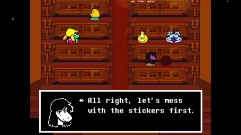 All Dialogue Choices for the Church Scene [Deltarune Chapter 4]