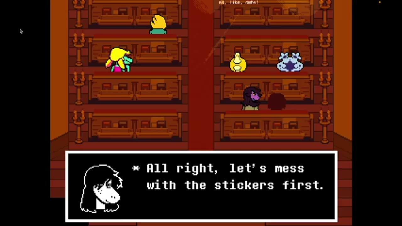 All Dialogue Choices for the Church Scene [Deltarune Chapter 4]