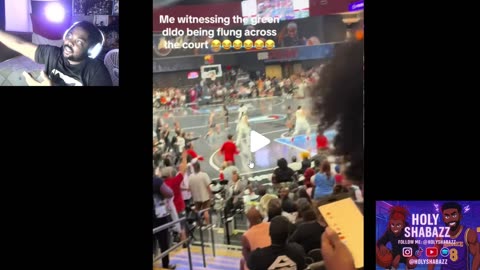 They Throwin Toys At The Wnba Game #holyshabazz