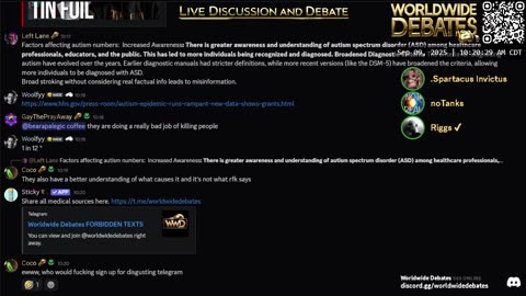 0059 - Worldwide Debates LIVE - YouTube/Kick/Twitch/Rumble