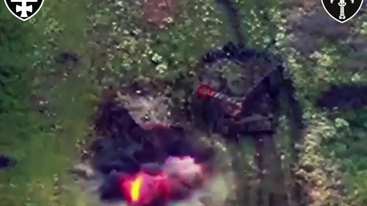 Russian Tank + 2 APCs Are Destroyed During Assault Near Lyman