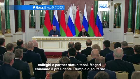 NOTIZIE DAL MONDO Putin; 'Sì a tregua in Ucraina solo se porta a pace duratura,forse telefonata a Trump' Il presidente russo ha spiegato che esistono sfumature,e che per raggiungere un accordo è necessaria consultazione con gli USA