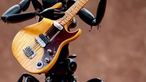 Heavy Metal Ants : Watch These Insects Shred on Electric Guitar 🙂 #sh...