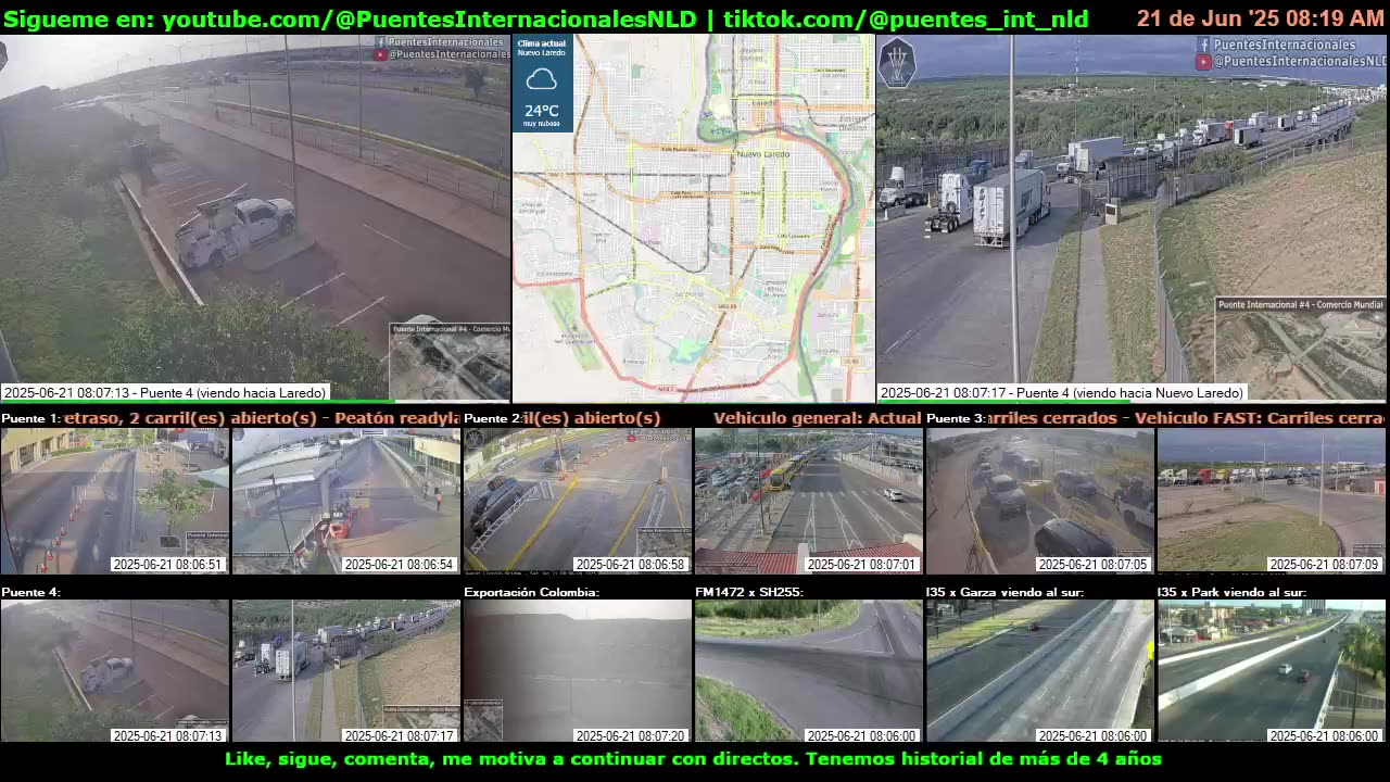 Puentes Internacionales NLD (Youtube / TikTok)
