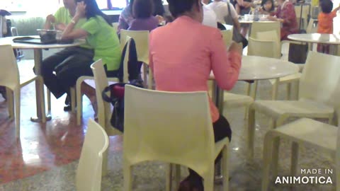 Customer service lady...