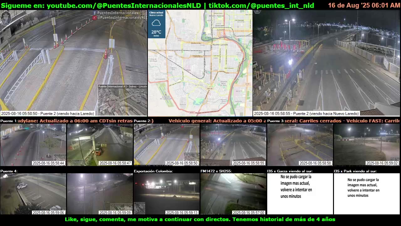 Puentes Internacionales NLD (Youtube / TikTok)