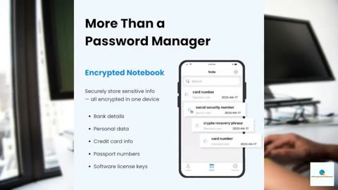 Atlancube Offline Password Keeper – Secure Bluetooth Drive with Autofill, Store 1,000 Cred
