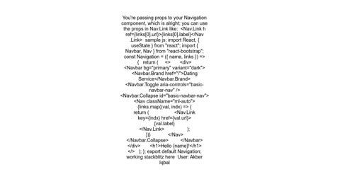how to pass props to Nav.Link of react-bootstrap