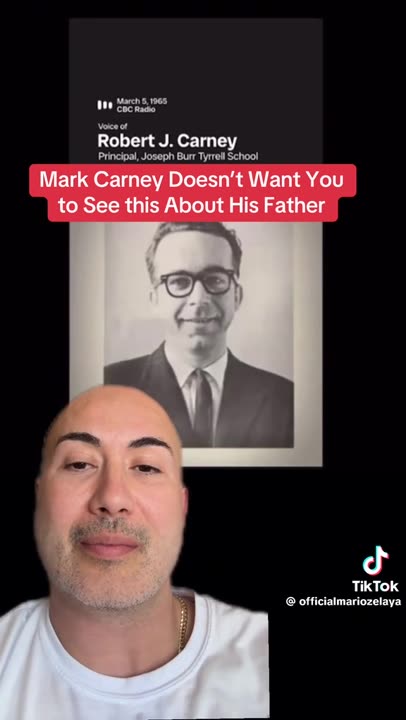 Mark Carney Doesn't Want You to See this About His Father