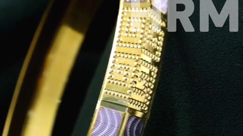 HRM | 22KT Golden Kada For Men's | 2025