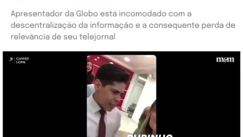 Bonner, vendo a audiência do JN despencar, agora culpa as redes sociais: “problema pra humanidade”! 😂 O problema não é a internet, Bonner… é o fim do monopólio da narrativa!