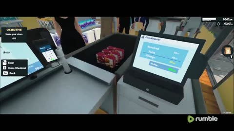 (Run to 100 follows! ) CHILL STREAM 4: Super market sim