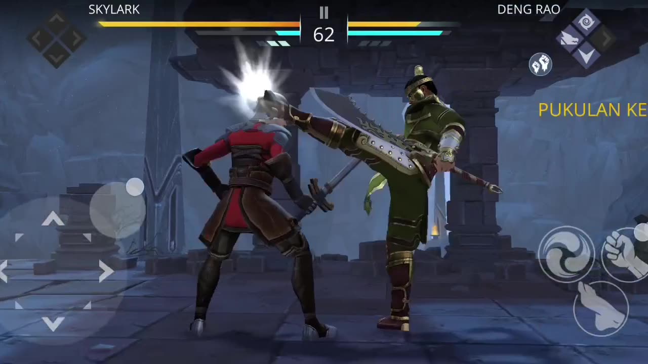lightweight shadow fighting game for low-end phones