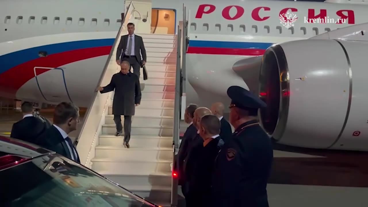 Владимир Путин прибыл в Самару