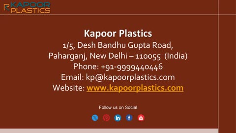 Kapoor Plastics High-Quality Acrylic Sheets for Every Application