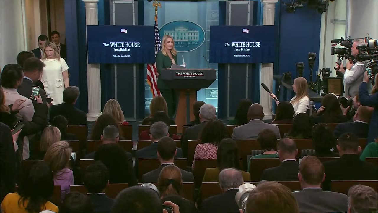 Press Secretary Karoline Leavitt Briefs Members of the Media, Mar. 26, 2025