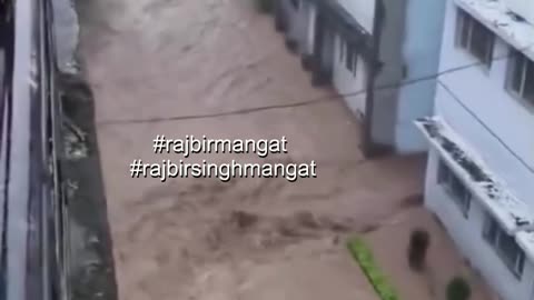 Today’s situation due to a cloudburst at SDBIT College, Dehradun, Uttarakhand, India