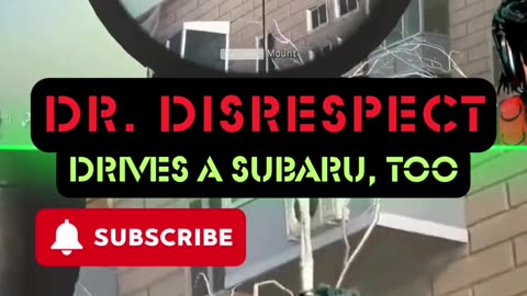 DrDisrespect He Drives A Subaru, Too