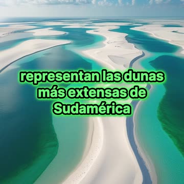 El desierto único a nivel mundial que posee dunas de agua.