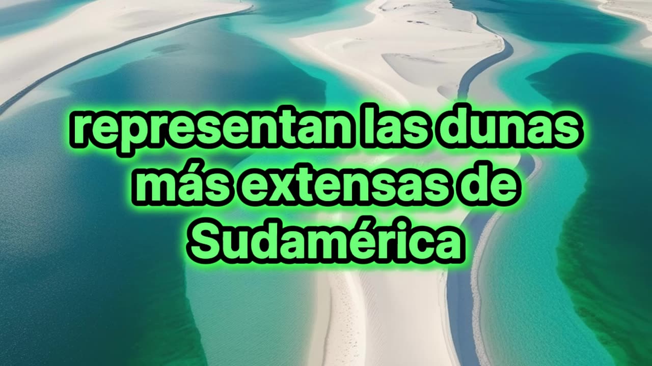 El desierto único a nivel mundial que posee dunas de agua.