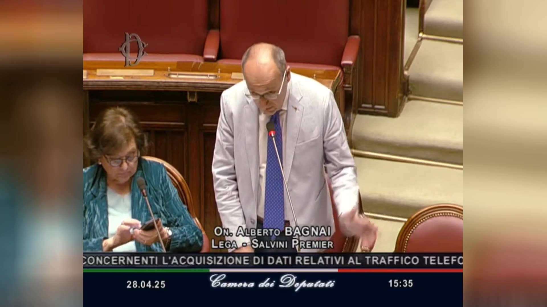 🔴On. Alberto Bagnai sul fenomeno delle persone scomparse e sul trattamento dati personali (28.4.25)