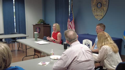 Oklahoma Senator Kristen Thompson at Canadian County GOP - August 19, 2025